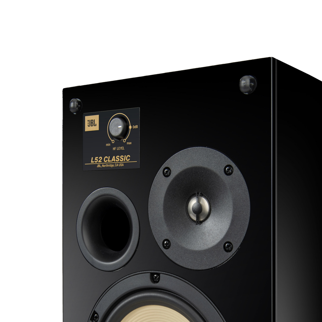 JBL L52 CLASSIC 二音路書架式喇叭(黑金鋼烤版)/對|英大貿易股份有限公司
