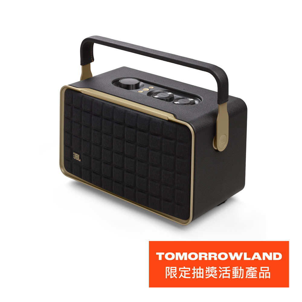 JBL Authentics 300 可攜式語音無線串流藍牙音響(黑色)|英大貿易股份